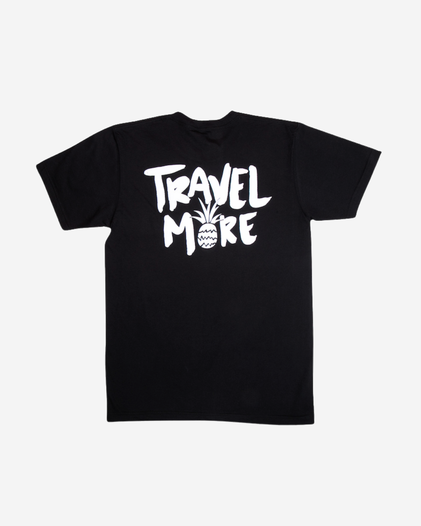 Black Travel More Tee