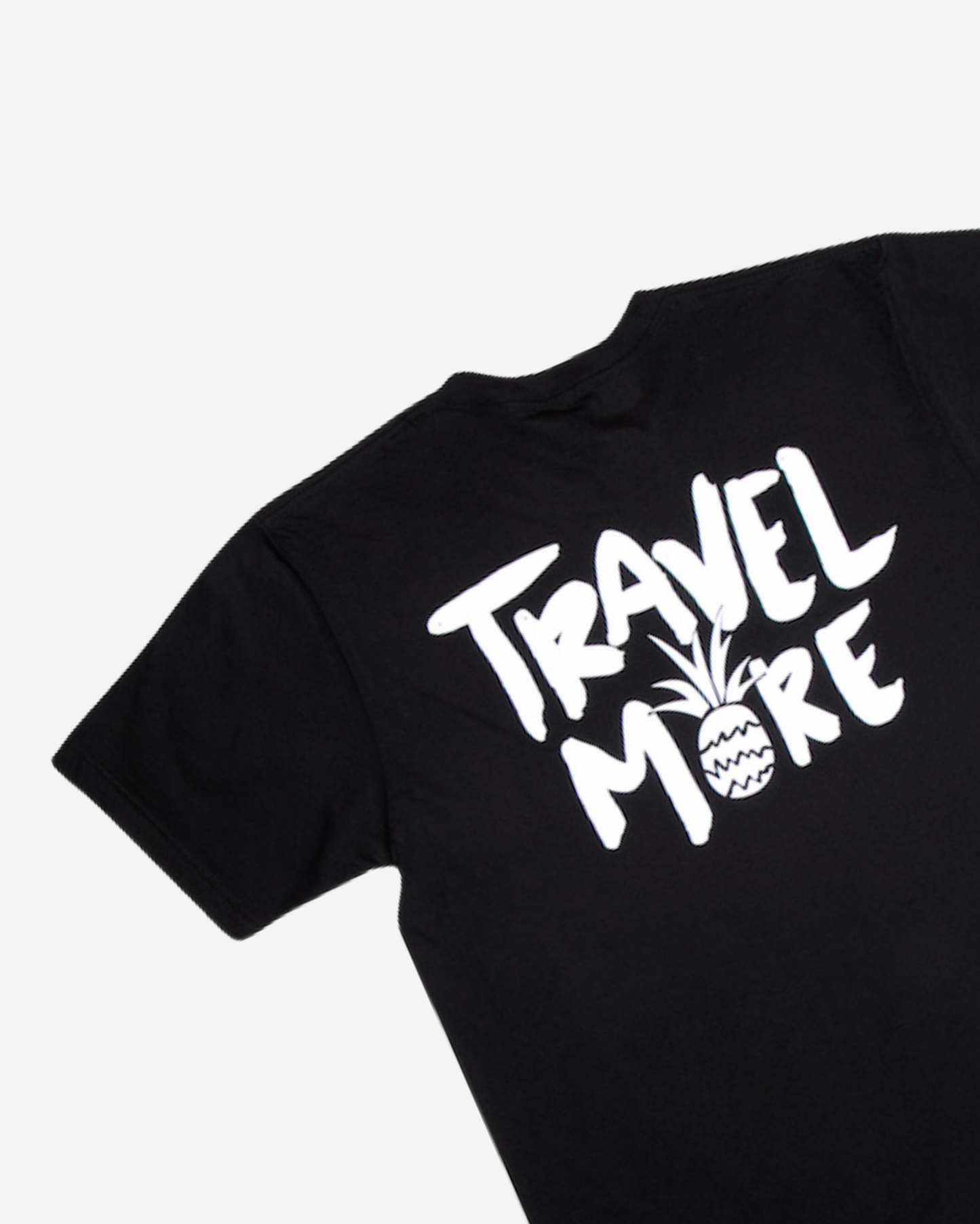 Black Travel More Tee