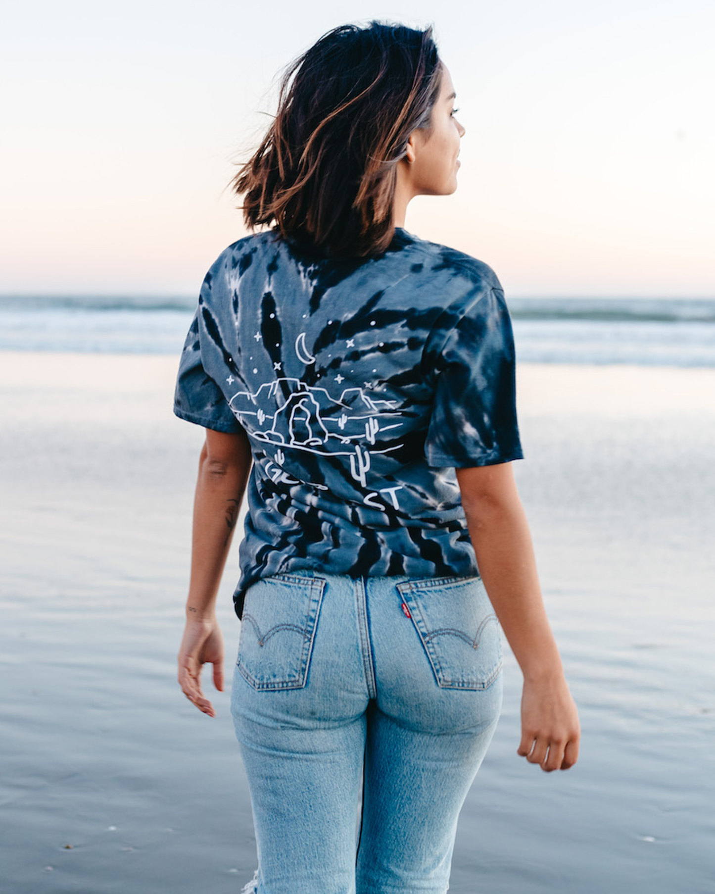 Get Lost Tie Dye Tee