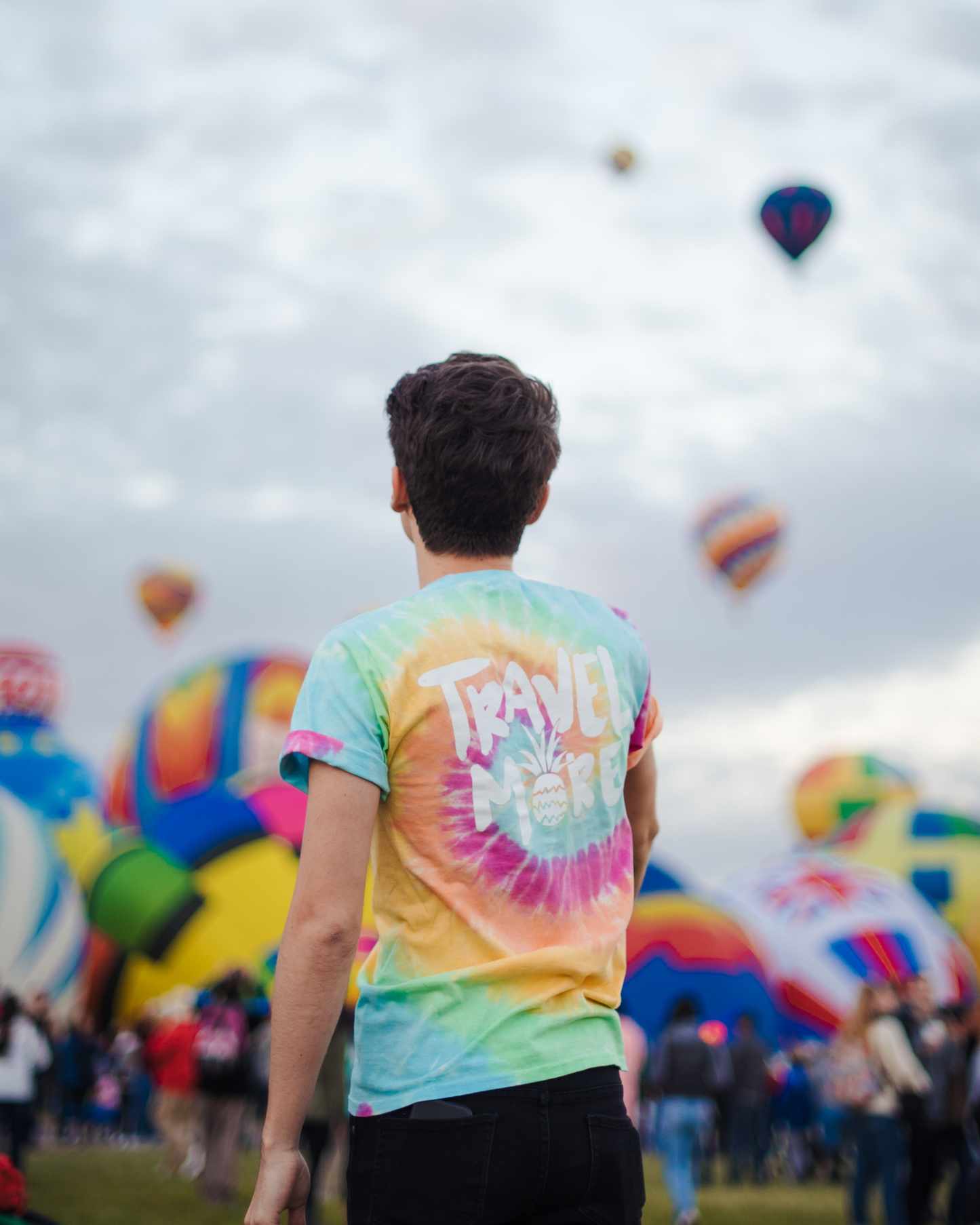 Travel More Tie Dye Tee