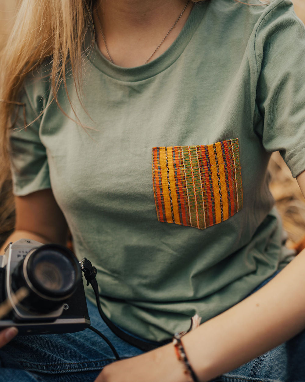Antigua Pocket Tee from Guatemala