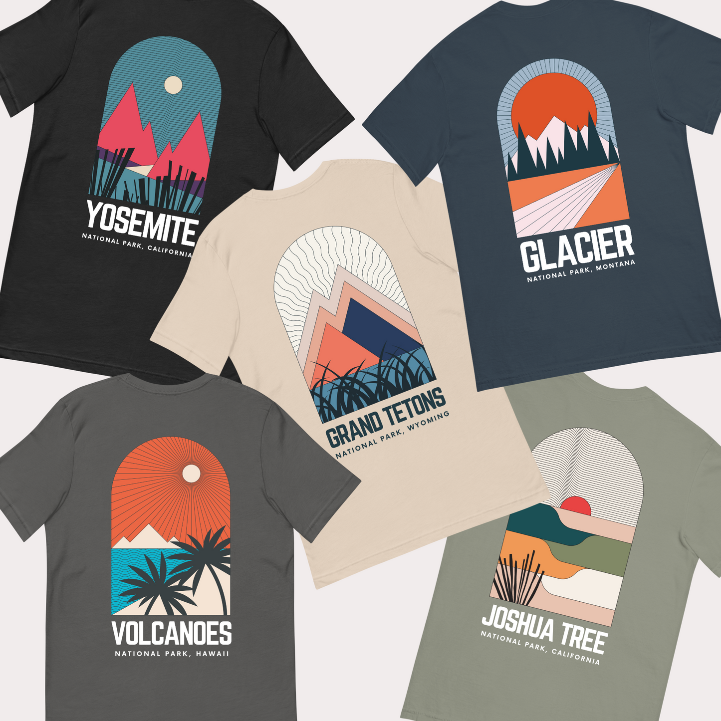 Mystery National Parks Tee 2-Pack