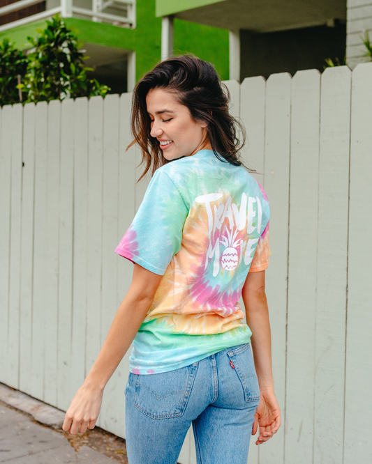 Travel More Tie Dye Tee