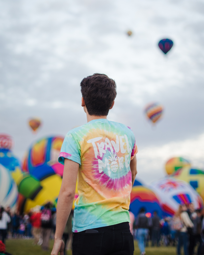 Travel More Tie Dye Tee