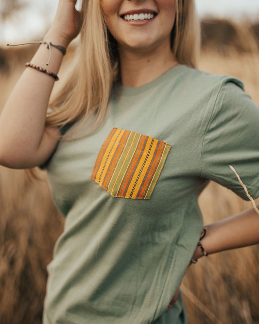 Antigua Pocket Tee from Guatemala